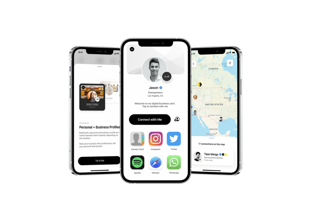 Popl Popl digital business cards