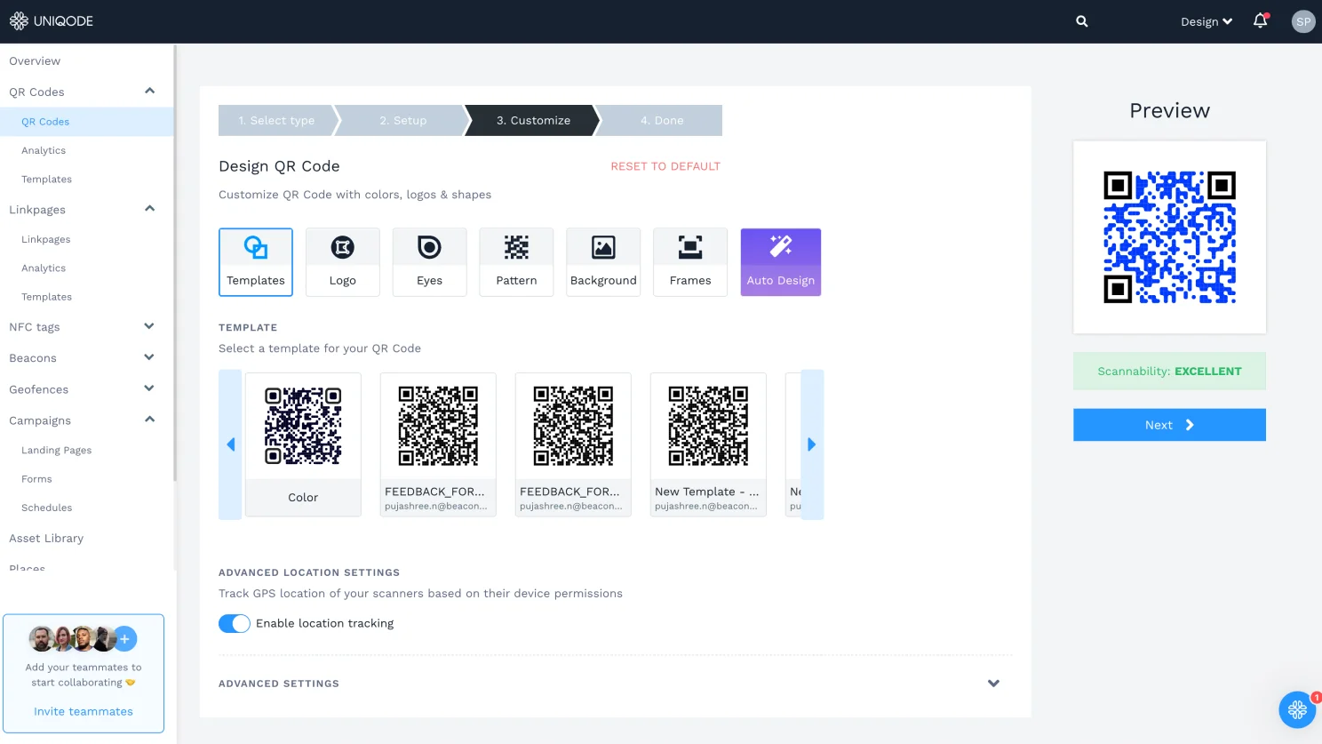 Uniqode Uniqode screenshot